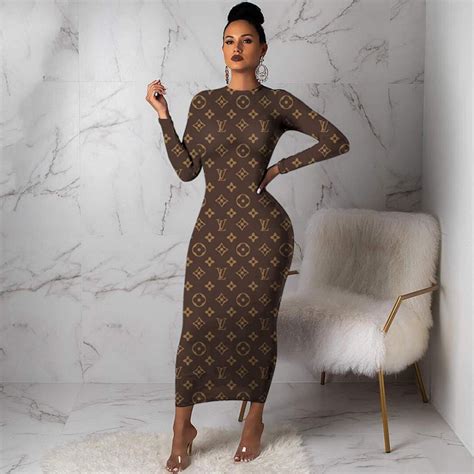 louis vuitton womens dresses|louis vuitton bodycon dress.